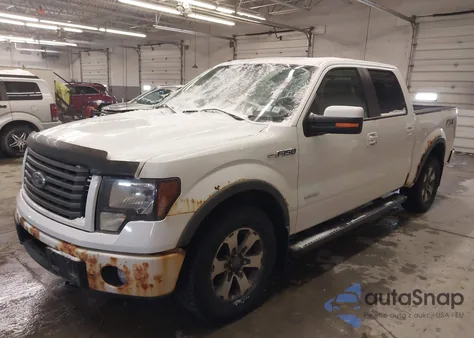 2012 Ford F-150 Fx4 from USA, damaged, VIN 1FTFW1ET3CKE26288